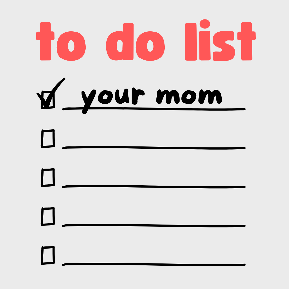 To Do List - Tee