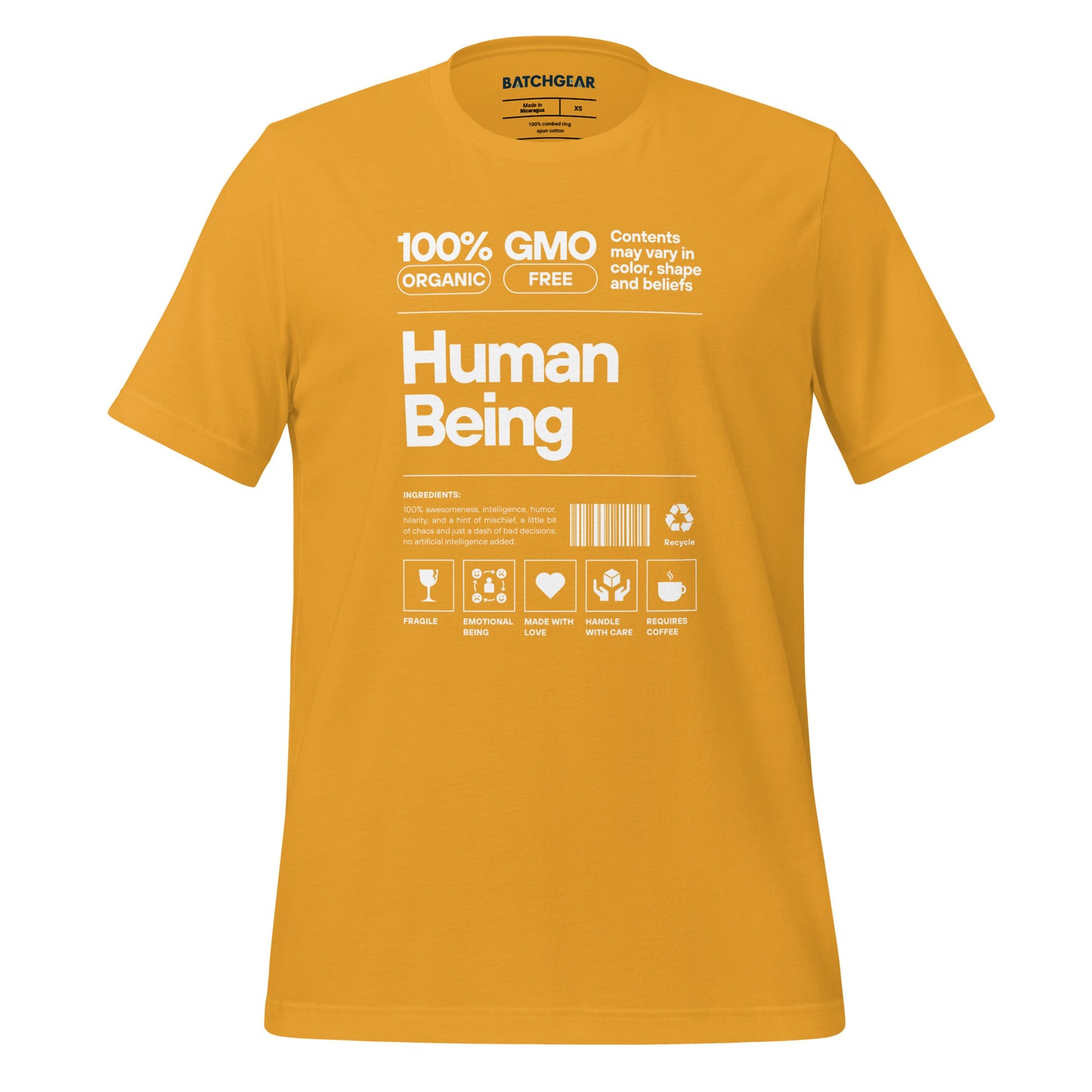 100% Human - Tee