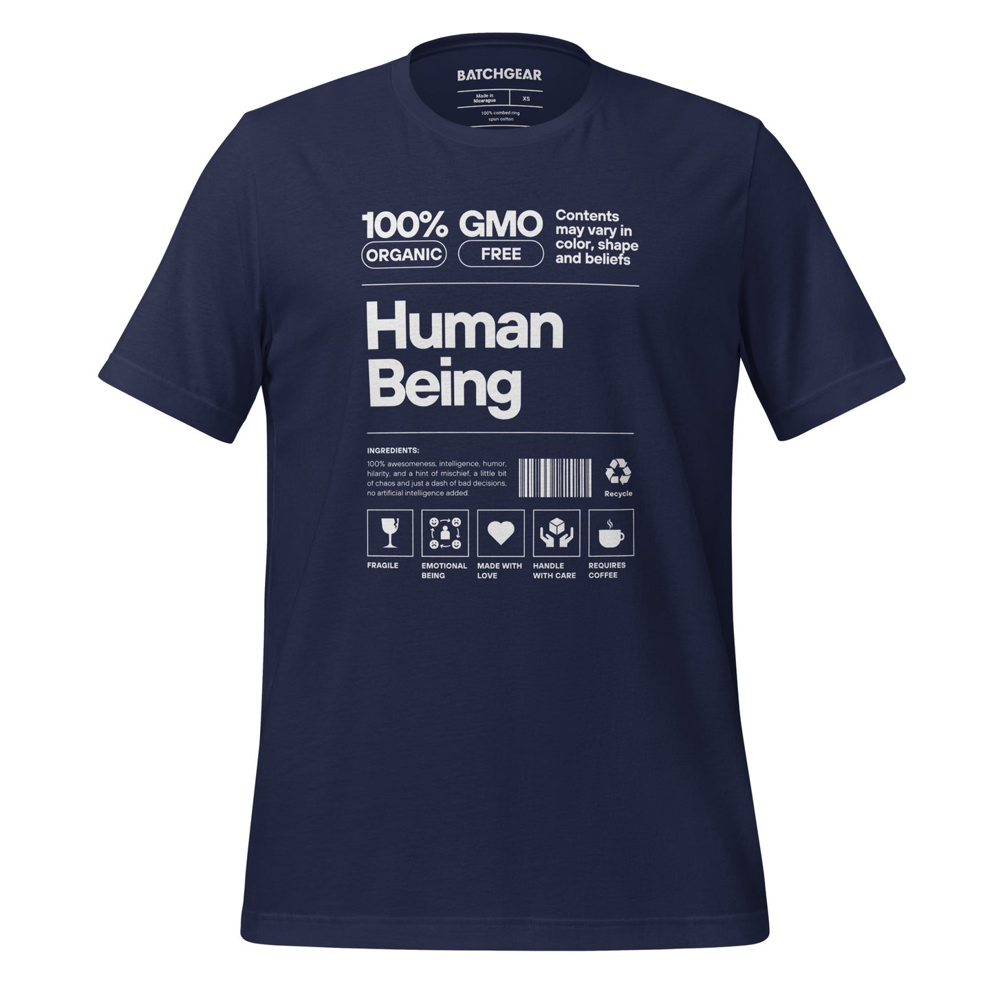 100% Human - Tee