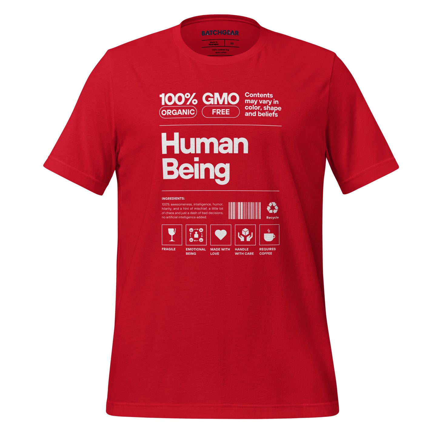 100% Human - Tee